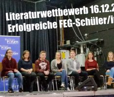 Schüler/innen des Friedrich-Ebert-Gymnasiums erfolgreich bei Literatur-Wettbewerben