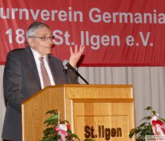 Bruno Sauerzapf: Laudatio auf TV Germania St. Ilgen