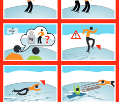 DLRG rät: Mit dem Eisspaziergang noch zu warten – Wintermärchen mit vielen Tücken