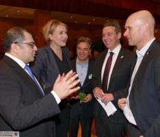 Neujahrsempfang von B90/Die Grünen in Leimen mit Simone Peter