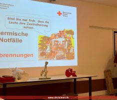 DRK – Bereitschaftsabend zum Thema Verbrennungen