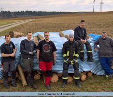 Vorbereitungen für das Zeltlager 2017 der Jugendfeuerwehr Leimen