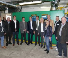 Stadt Leimen nimmt modernes Biomethan-Blockheizkraftwerk in Betrieb