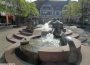 Frühling, Sonne, Wasser marsch! Brunnen auf Georgiplatz fließt wieder