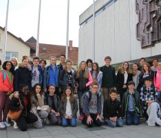 Französische Austauschschüler erlebten Sandhausen und die Region