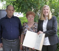 Iraida und Nikolaj Scherbakov feiern Goldene Hochzeit