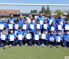 Flammkuchenfest des VfB Förderkreises – </br>E-1 und E-2 Junioren mit Sportmedaille geehrt