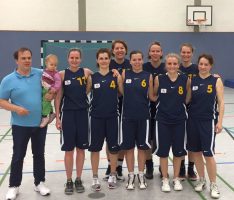 Basketball Ü35-Damen der SG Sandhausen bei den Deutsche Meisterschaften