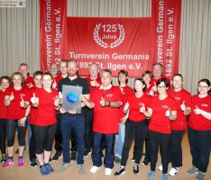 TV Germania erhält 20.000 € Spende – Gefeiert wurde in der Fitness-Night