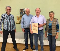 Dietbert Bucher neues Ehrenmitglied beim Radsportverein Leimen