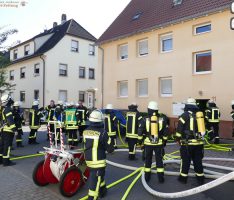 Brand in Leimener Mehrfamilienhaus – </br>Drei Feuerwehren im Großeinsatz
