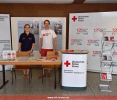 DRK Leimen und der Kreisverband bei der Berufe- und Ausbildungsmesse in Leimen