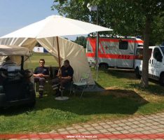 Bereitschaft Leimen unterstützt St. Leoner Kollegen beim Finalwettbewerb der German Boys and Girls Open