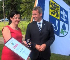 Partnerstadt Kunin spendet Textilmasken  – Schöne Geste der Solidarität