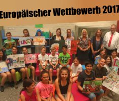 Friedrich-Ebert-Gymnasium: Preisträger beim Europäischen Wettbewerb 2017