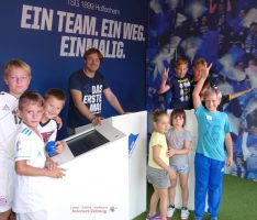 Ferienprogramm beim VfB: Der Hoffe-Express brachte Spaß für 60 Kinder