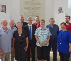CDU Wahlkampf mit Dr. Harbarth in Sandhausen: Schwerpunkt innere Sicherheit