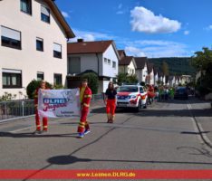 DLRG-Jugend präsentiert sich an der Leimener Weinkerwe