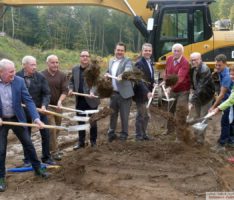 Erster Spatenstich für Regen-Überlaufbecken