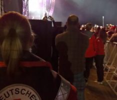 Absicherung DTM und Konzert der Fantastischen Vier