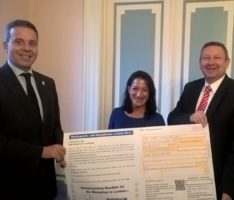 Überweisungsformulare für Weihnachtsfonds – Sparkasse Heidelberg stellt Formulare