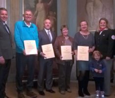 Oberbürgermeister Hans Reinwald ehrte Leimens Blutspender