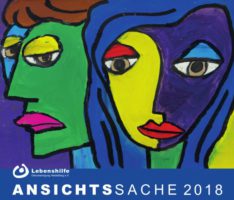 Kreativ durchs neue Jahr: Lebenshilfe präsentiert Kalender „AnsichtsSache 2018“