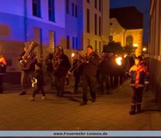 Absicherung St. Martinsumzug in Leimen-Mitte