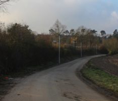 Lückenschluss der Radwege-Beleuchtung von Sandhausen nach Walldorf