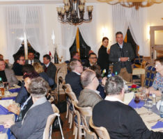 Weihnachtsfeier von Gemeinderat und Verwaltungsspitze im Gasthaus Krone