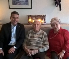 Gnadenhochzeit im Hause Brecht -Seit 70 Jahren verheiratet