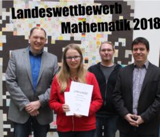 Katrin erfolgreich beim Landeswettbewerb Mathematik