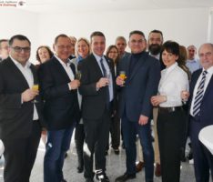 Leimen aktiv Jahresempfang im Neubau der W&M Steuerberatung gegenüber Rathaus