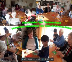 Leimener Hortkinder bringen den Frühling ins Dr. Ulla-Schirmer-Haus