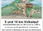 8. April: Germanenlauf / Volkslauf über 5 und 10 km plus Schülerläufe