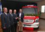 Neuer Mannschafts-Transportwagen an Feuerwehr Leimen übergeben