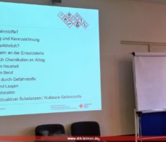 DRK – Bereitschaftsabend Gefahrstoffe im Einsatz und Absicherung Fit4Work
