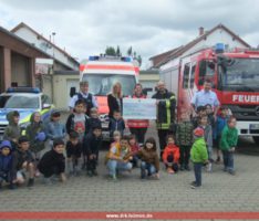 Zukünftige Schüler zu Gast bei Leimener Rettern