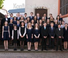 Konfirmanden 2017/2018 – Jahrgang 2003/2004
