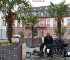 Rheinfelden nach Kiel: Stadtradeln-Botschafter Rainer Fumpfei macht Station in Leimen