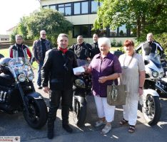 Motorradfahrer des MSC St. Ilgen auf 7. Roland-Kübler-Gedächtnisfahrt