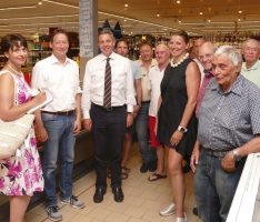 CDU Leimen besuchte EDEKA-Markt-Walter: Interessante Einblicke in Vollsortimenter