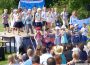 Fröhlicher Familiengottesdienst mit Kindergarten-Kindern im Leimener Bäderpark