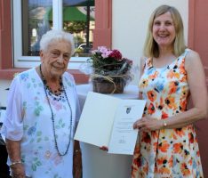 Ilse Glatting zum 90. Geburtstag