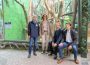 Zoo HD: Sparkasse Heidelberg spendet für Wandbemalung im Lemurengehege