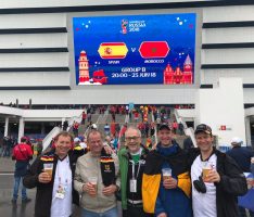 „Unser“ Auslandsreporter berichtet: </br>Als Leimener bei der WM in Kaliningrad