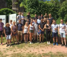 JU Rhein-Neckar: Eine Wanderung, zwei Bundesländer und vier Burgen