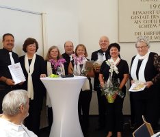 Liederkranz Sandhausen feierte in Alter Synagoge: Ehre wem Ehre gebührt!