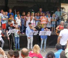 Mitreißendes Sommer Open Air der Musikschule beim Leimener Sommer