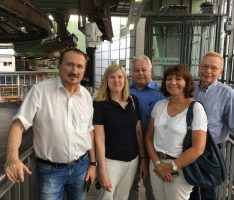 FDP-Kreistagsfraktion vor Ort: Schwebebahn-Perspektiven für den ÖPNV